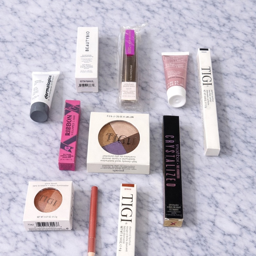 Luxury Beauty Bundle Too Faced Smashbox Dermalogica Estée Lauder TIGI NEW
